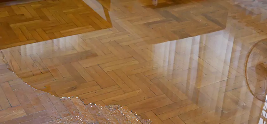 Laminate Wood Floor Water Damage Repair in Brunswick